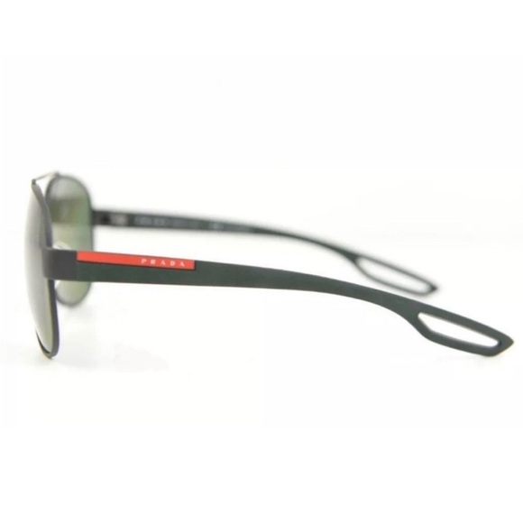 Prada Sport SPS 55Q 62-14 DG0-5X1 140 3P men's aviator sunglasses POLARIZED. - Picture 4 of 6